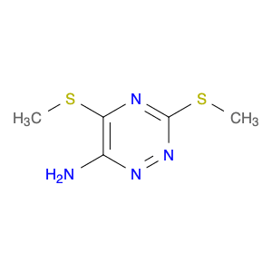 3,5-Bis(methylthio)-1,2,4-triazin-6-amine