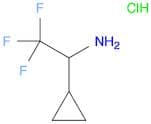 1-Cyclopropyl-2,2,2-trifluoroethanamine hcl