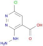 6-CHLORO-3-HYDRAZINYL-4-PYRIDAZINECARBOXYLIC ACID