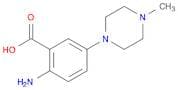 2-Amino-5-(4-methylpiperazin-1-yl)benzoic acid