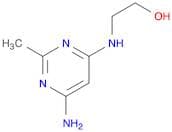 2-((6-Amino-2-methylpyrimidin-4-yl)amino)ethanol