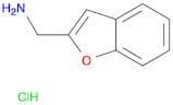 1-(1-Benzofuran-2-yl)methanamine hydrochloride