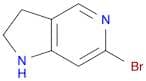 6-Bromo-2,3-dihydro-1H-pyrrolo[3,2-c]pyridine