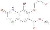 Methyl 4-acetamido-3-bromo-2-(2-bromoethoxy)-5-chlorobenzoate