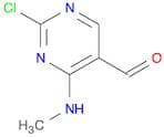 5-pyrimidinecarboxaldehyde, 2-chloro-4-(methylamino)-