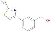 [3-(2-Methyl-1,3-thiazol-4-yl)phenyl]methanol