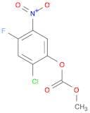 2-chloro-4-fluoro-5-nitrophenyl methyl carbonate