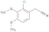 (2-chloro-3,4-dimethoxyphenyl)acetonitrile