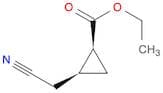 Ethyl (1r,2r)-2-(cyanomethyl)cyclopropanecarboxylate