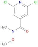 2,6-Dichloro-N-methoxy-N-methylpyridine-4-carboxamide