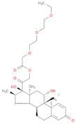 9-fluoro-11β,17-dihydroxy-16α-methyl-3,20-dioxopregna-1,4-dien-21-yl 2-[2-(2-ethoxyethoxy)ethoxy]a…