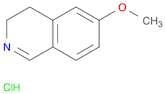 3,4-Dihydro-6-methoxyisoquinoline Hydrochloride