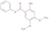 Phenyl 2-hydroxy-4,5-dimethoxybenzoate