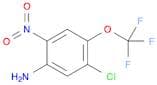 Benzenamine, 5-​chloro-​2-​nitro-​4-​(trifluoromethoxy)​-