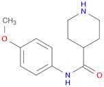 PIPERIDINE-4-CARBOXYLIC ACID (4-METHOXY-PHENYL)-AMIDE
