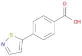 4-(Isothiazol-5-yl)benzoic acid