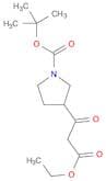 3-(2-ETHOXYCARBONYL-ACETYL)-PYRROLIDINE-1-CARBOXYLIC ACID TERT-BUTYL ESTER