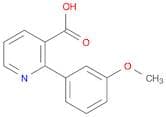 3-Pyridinecarboxylic acid, 2-(3-methoxyphenyl)-