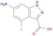6-AMINO-4-FLUORO-3-(1H)INDAZOLE CARBOXYLIC ACID