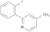 2-(2-Fluorophenyl)-4-methylpyridine