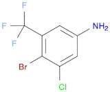 4-Bromo-3-chloro-5-(trifluoromethyl)aniline