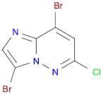 3,8-Dibromo-6-chloroimidazo[1,2-b]pyridazine