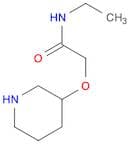 N-Ethyl-2-(piperidin-3-yloxy)acetamide