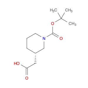 (S)-3-CARBOXYMETHYL-PIPERIDINE-1-CARBOXYLIC ACID TERT-BUTYL ESTER