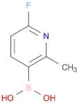 2-Fluoro-6-picoline-5-boronic acid