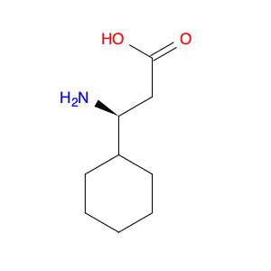 Cyclohexanepropanoic acid, b-amino-, (S)-