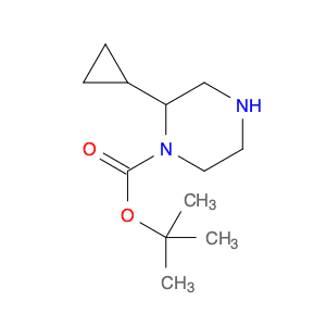 2-CYCLOPROPYL-PIPERAZINE-1-CARBOXYLIC ACID TERT-BUTYL ESTER