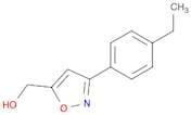 (3-(4-Ethylphenyl)isoxazol-5-yl)methanol