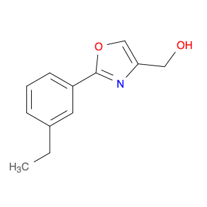 (2-(3-Ethylphenyl)oxazol-4-yl)methanol