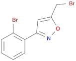 5-(Bromomethyl)-3-(2-bromophenyl)isoxazole