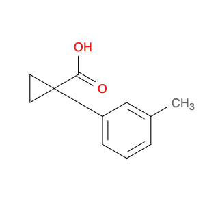 1-(3-Methylphenyl)cyclopropane-1-carboxylic acid