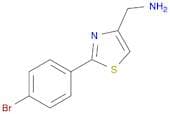 (2-(4-Bromophenyl)thiazol-4-yl)methanamine