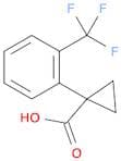 1-(2-TRIFLUOROMETHYL-PHENYL)-CYCLOPROPANECARBOXYLIC ACID