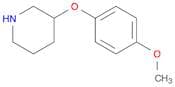 3-(4-Methoxyphenoxy)piperidine