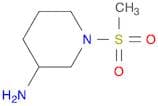 1-Methanesulfonylpiperidin-3-amine
