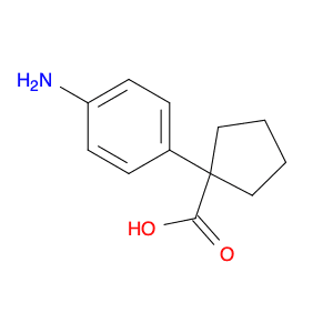 1-(4-aminophenyl)cyclopentane-1-carboxylic acid