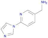 [6-(1H-imidazol-1-yl)pyridin-3-yl]methanamine