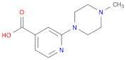 2-(4-methylpiperazin-1-yl)pyridine-4-carboxylic acid