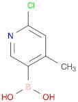 Boronic acid, B-​(6-​chloro-​4-​methyl-​3-​pyridinyl)​-