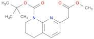 (8-Boc-5,6,7,8-tetrahydro-[1,8]naphthyridin-2-yl)-acetic acid methyl ester