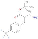 tert-Butyl 2-(aminomethyl)-3-(4-(trifluoromethyl)phenyl)propanoate