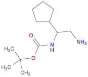 2-N-BOC-AMINO-2-CYCLOPENTYL-ETHYLAMINE