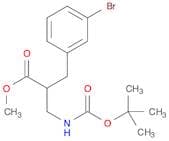 3-(3-bromo-phenyl)-2-(tert-butoxycarbonylamino-methyl)-propionic acid methyl ester