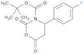 N-Boc-β-alanine-β-4'-fluorophenyl-n-carboxyanhydride