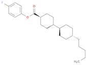 TRANS,TRANS-4-FLUOROPHENYL 4''-PENTYLBICYCLOHEXYL-4-CARBOXYLATE