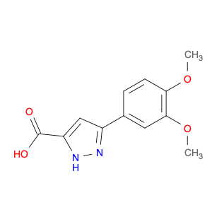 3-(3,4-Dimethoxyphenyl)-1H-pyrazole-5-carboxylic acid
